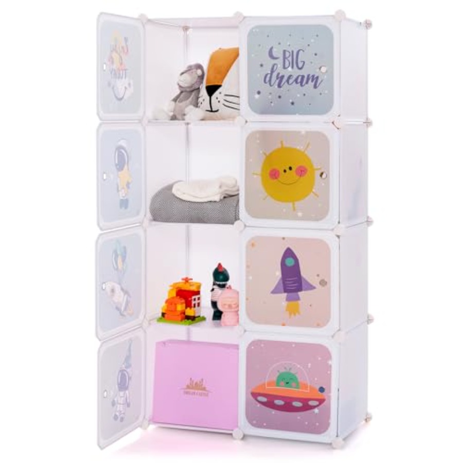Baby Nursery Closet - Wardrobe Kid Closet Portable Baby Dresser