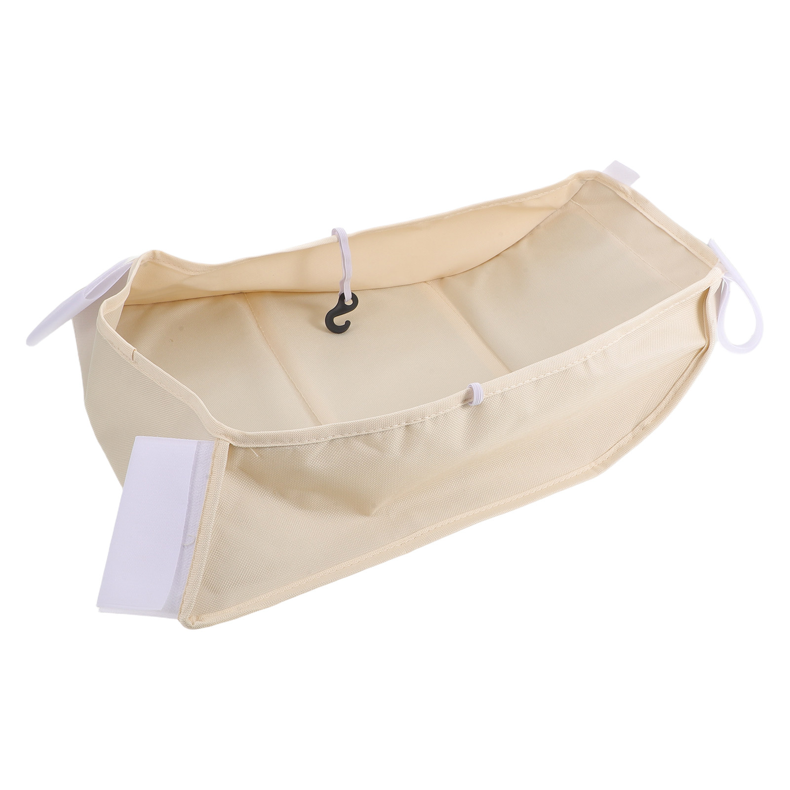 Storage Basket Fabric - Extra Large Beige Stroller Hanging Bag