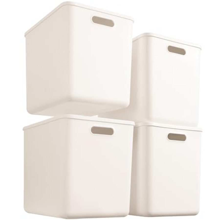 Baby Nursery Handles - 4 pack large plastic storage bins