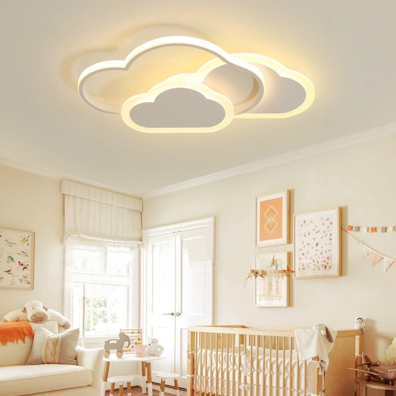 White Cloud Ceiling Light Kids - đánh giá và giá Baby Nursery Ceiling Light