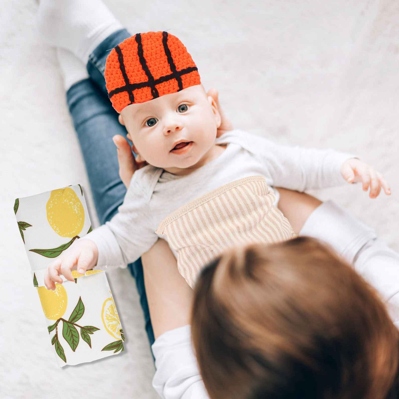 Baby Photography Prop Knitted  - đánh giá và giá Baby Wrap Stretchy