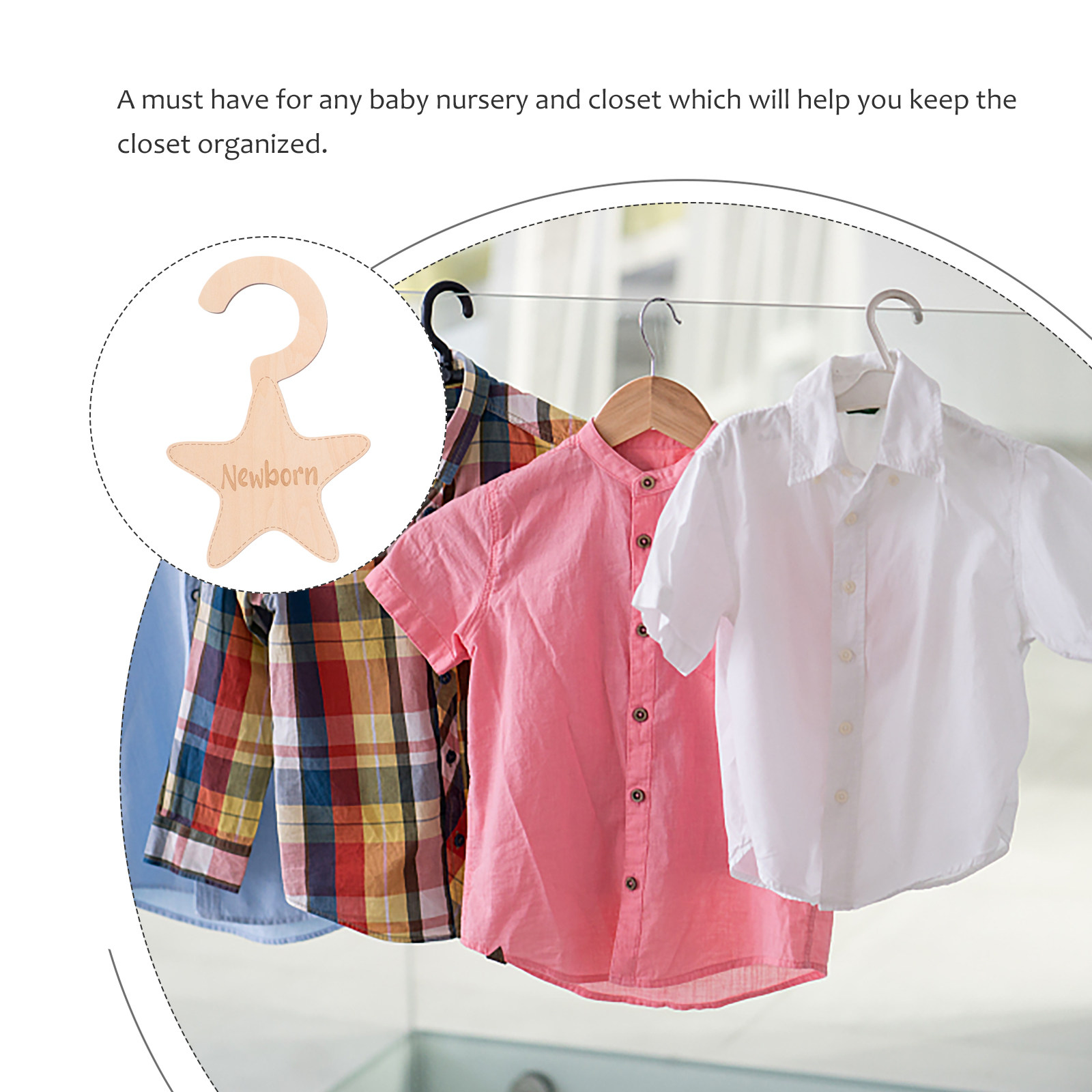 7Pcs Infant Clothes Dividers W - đánh giá và giá Baby Nursery Closet