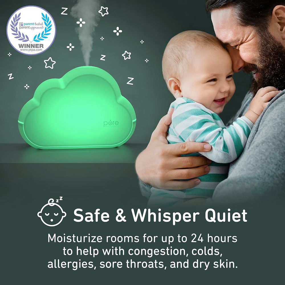 UltraCool Mist Humidifier with - đánh giá và giá Humidifier Nursery Quiet