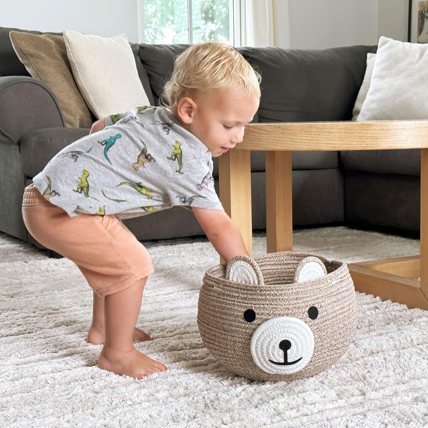 Baby Basket for Nursery, Bear  - đánh giá và giá Baby Nursery Handles