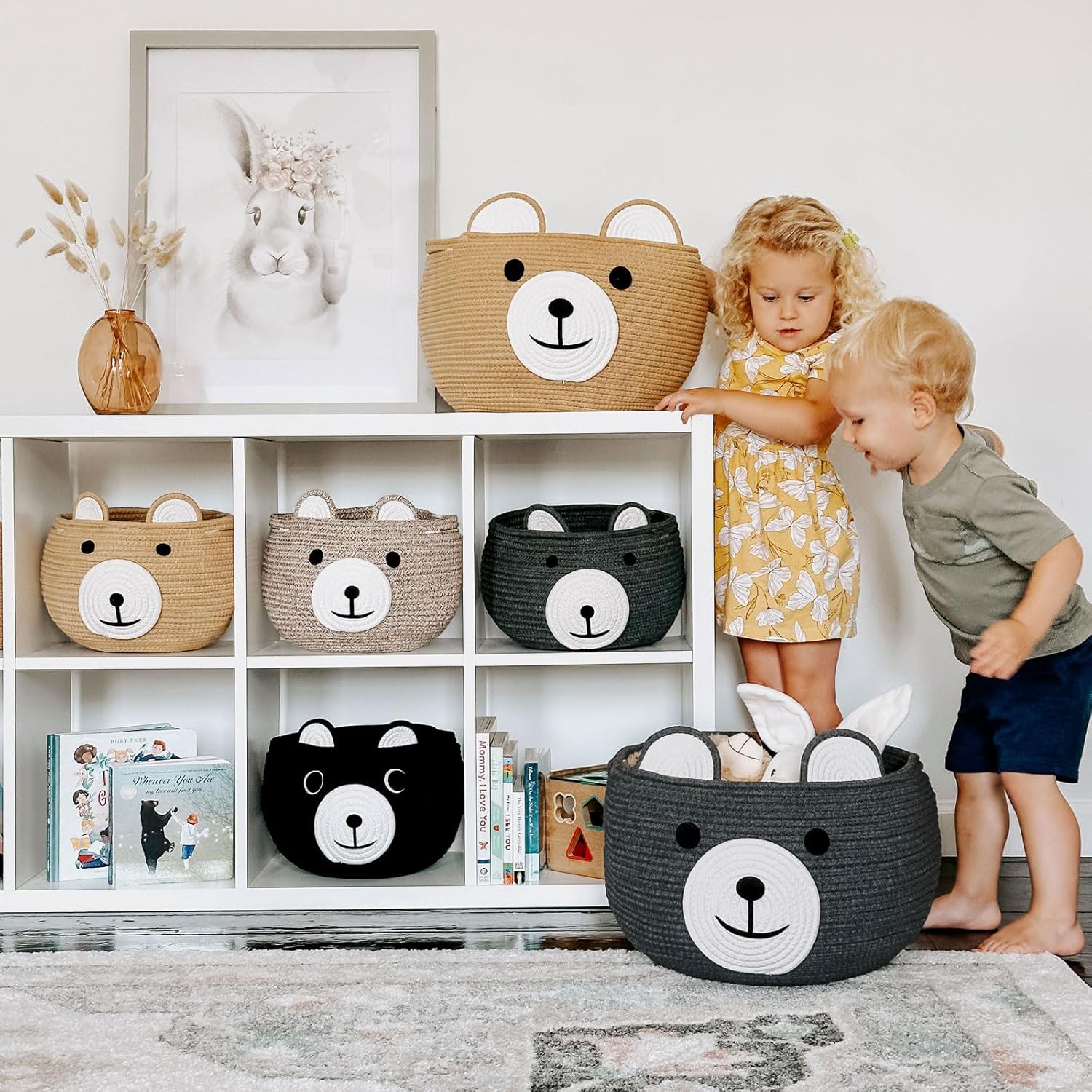 Baby Basket for Nursery, Bear  - đánh giá và giá Baby Nursery Handles