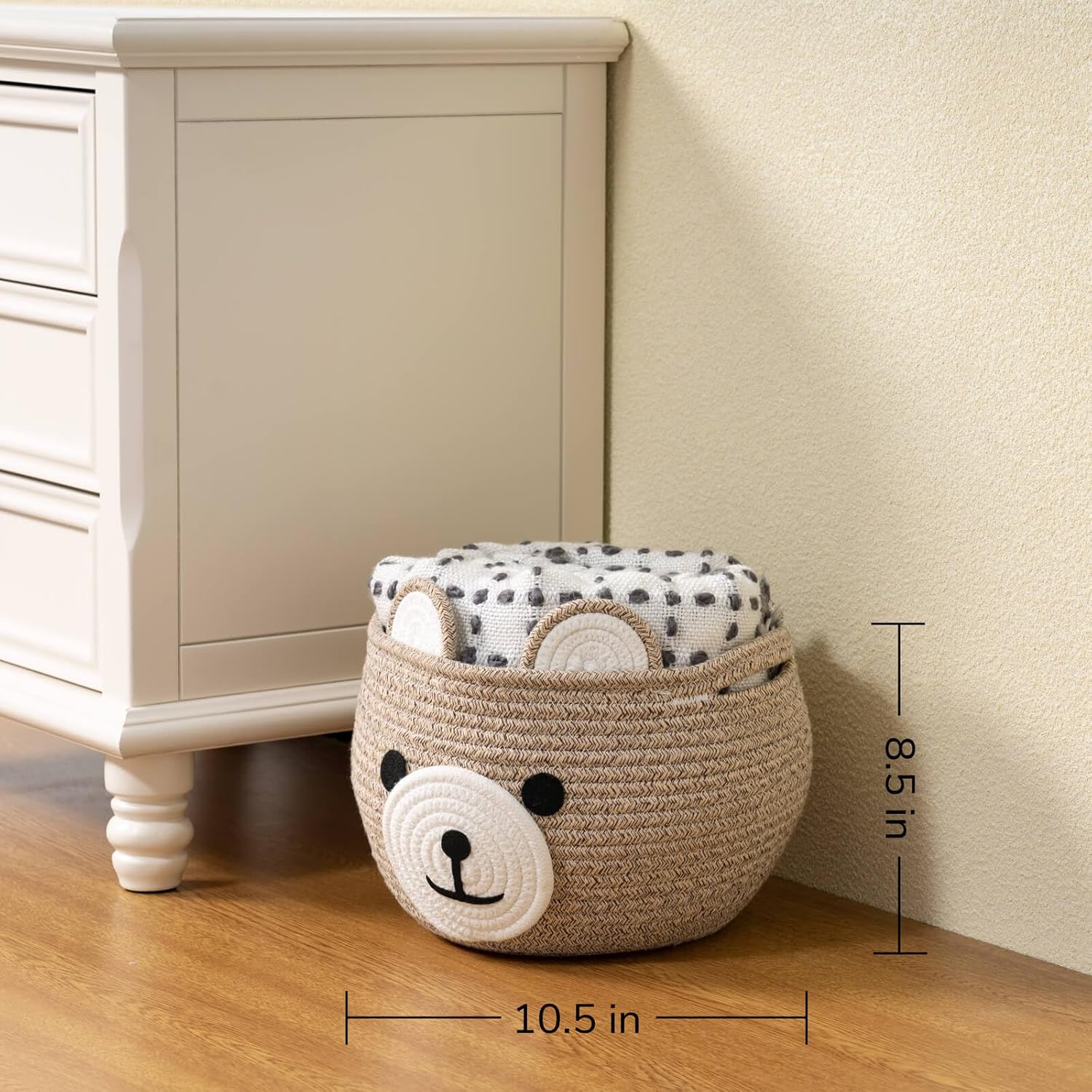 Baby Basket for Nursery, Bear  - đánh giá và giá Baby Nursery Handles