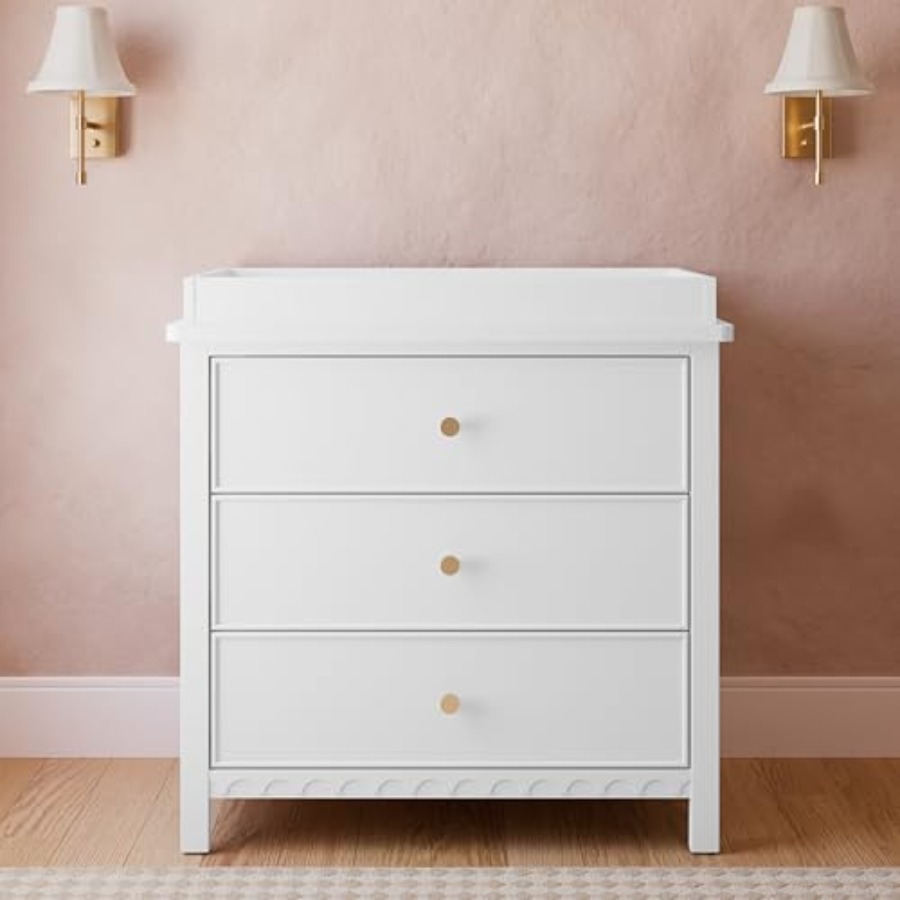 Graco Sasha Chest with Changin - đánh giá và giá Changing Table Topper