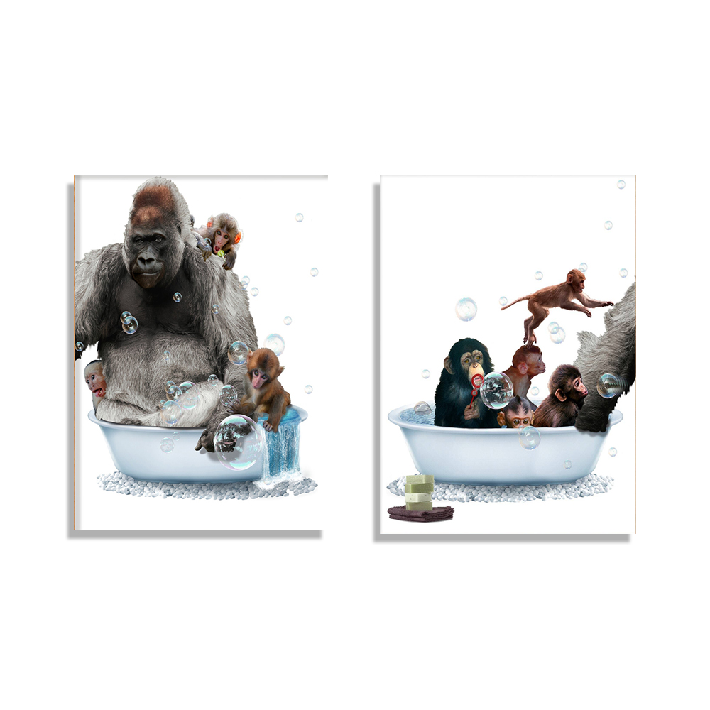 Gorilla Nursery Tub Print, Bab - đánh giá và giá Baby Zoo Nursery