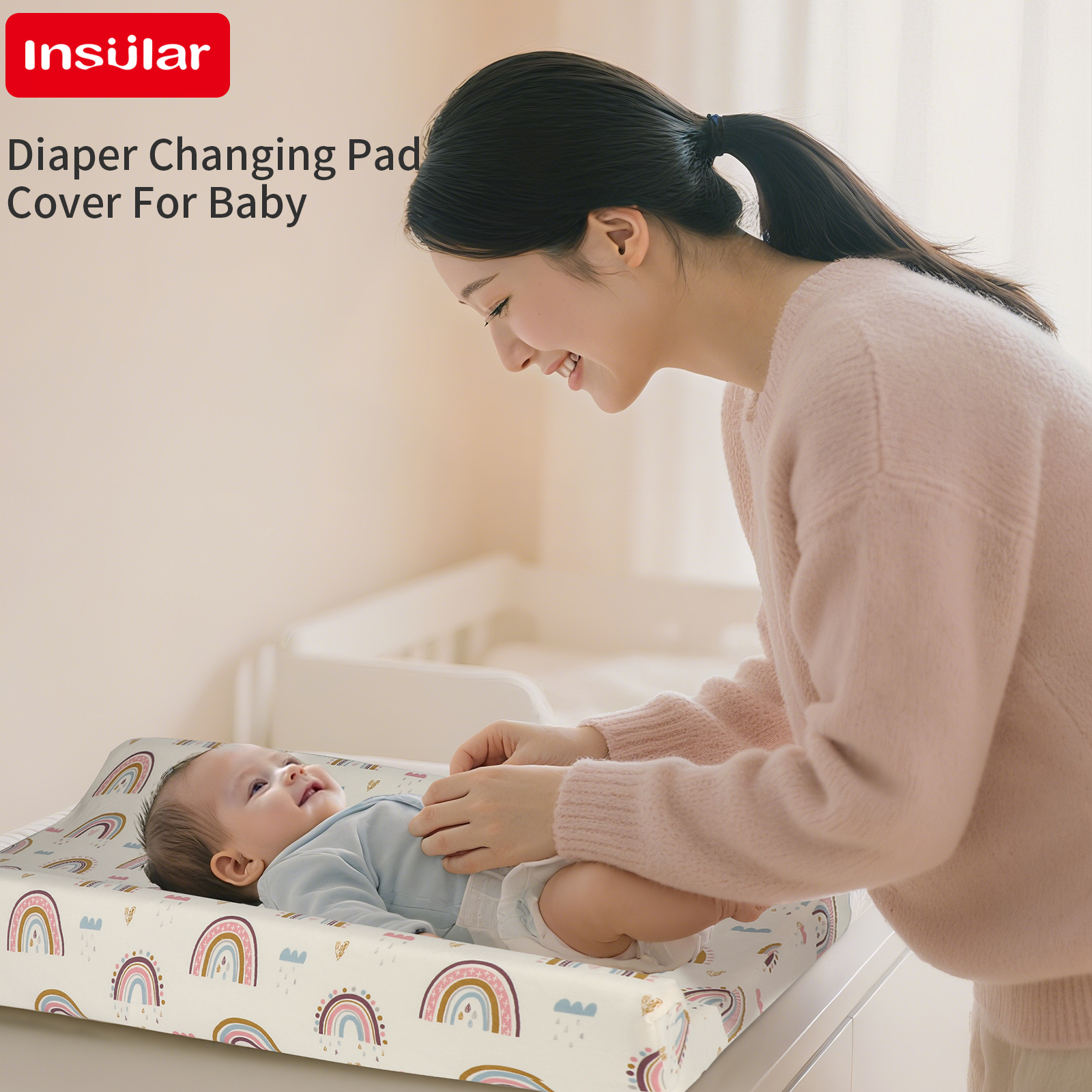 Pure Cotton Cushion Reusable C - đánh giá và giá Changing Table Topper