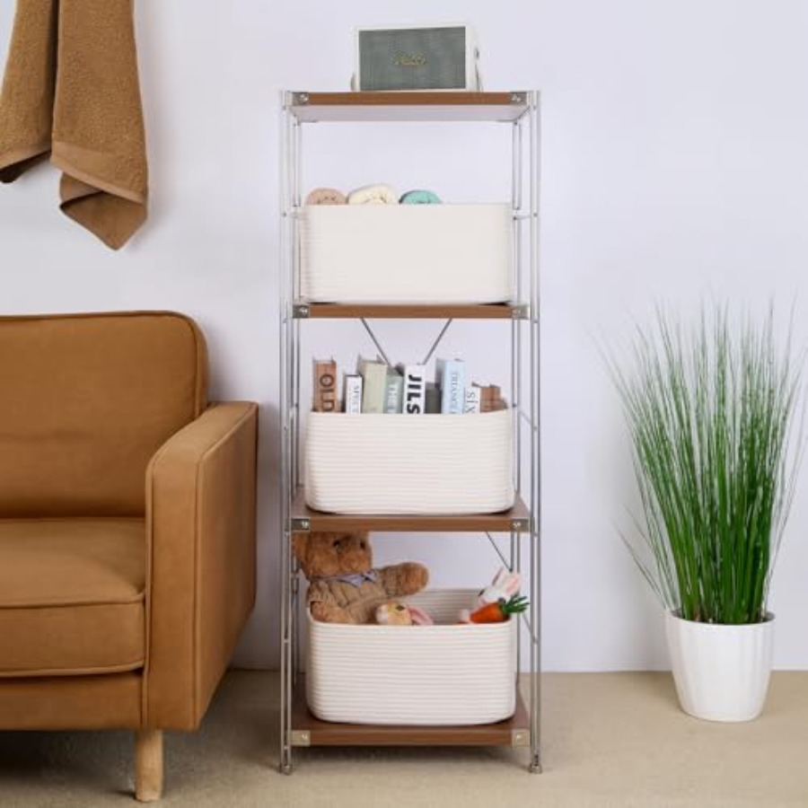 Large Storage Baskets for Orga - đánh giá và giá Baby Nursery Closet