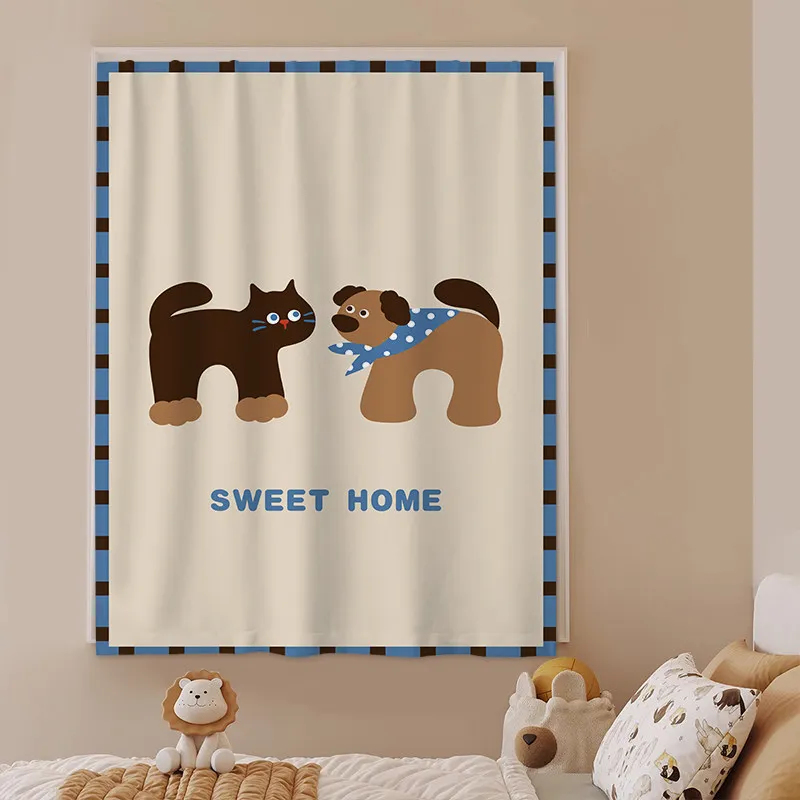 VIKAMA Cartoon Velcro Curtains - đánh giá và giá Baby Nursery Blackout Curtains