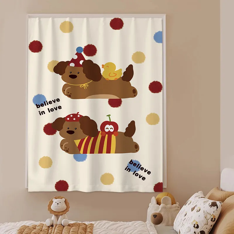 VIKAMA Cartoon Velcro Curtains - đánh giá và giá Baby Nursery Blackout Curtains
