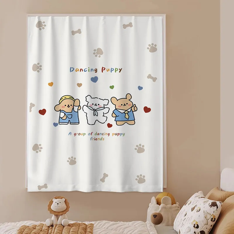 VIKAMA Cartoon Velcro Curtains - đánh giá và giá Baby Nursery Blackout Curtains