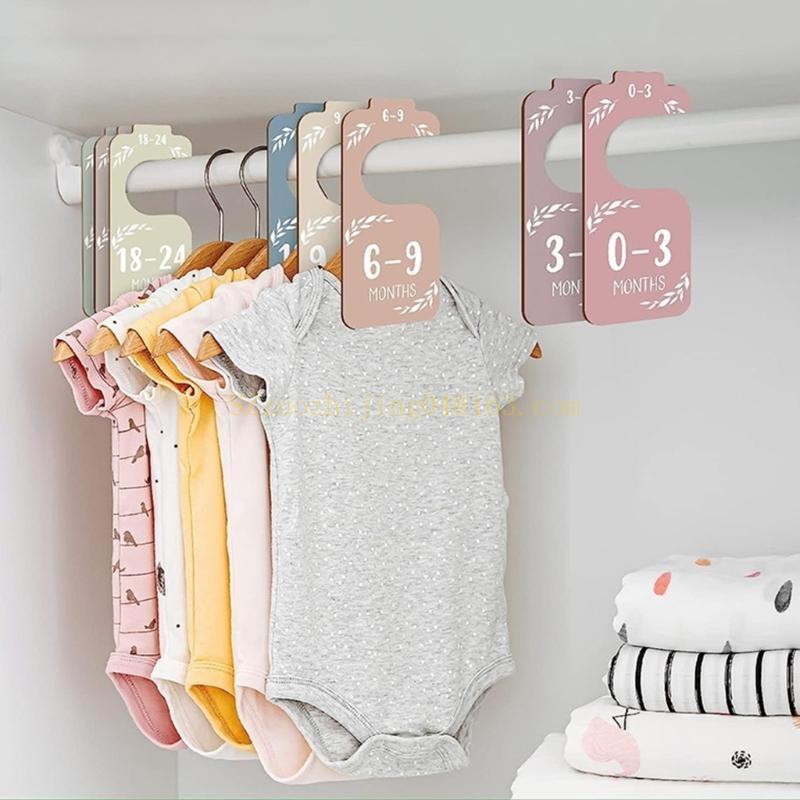 Set of 8 Baby Closet Wooden Di - đánh giá và giá Baby Nursery Closet