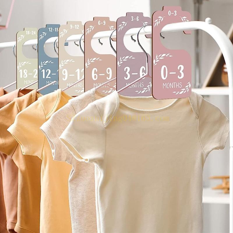 Set of 8 Baby Closet Wooden Di - đánh giá và giá Baby Nursery Closet