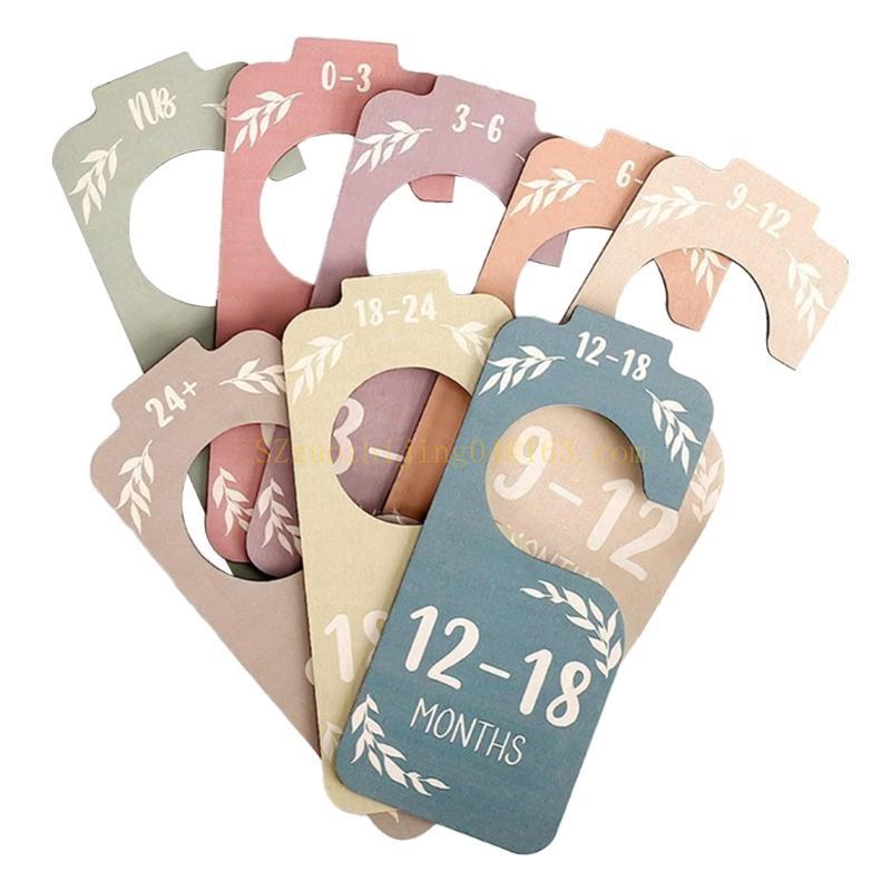 Set of 8 Baby Closet Wooden Di - đánh giá và giá Baby Nursery Closet