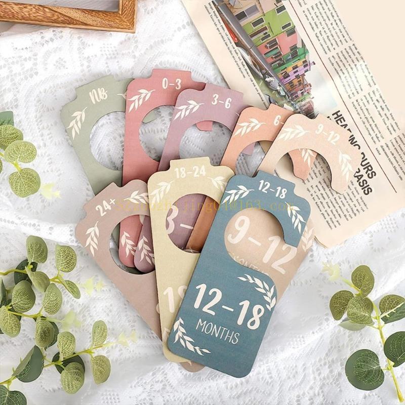 Set of 8 Baby Closet Wooden Di - đánh giá và giá Baby Nursery Closet