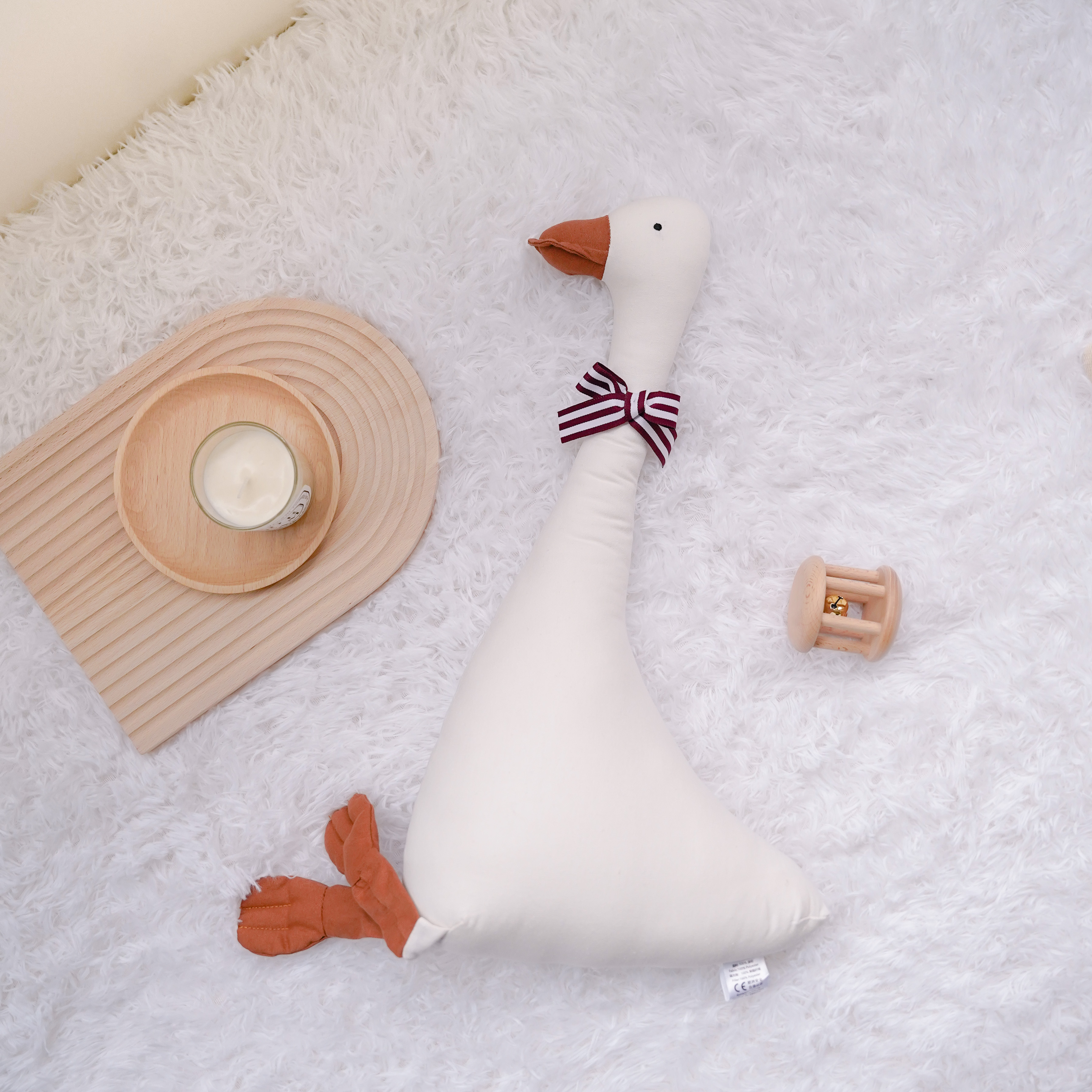 Stylish Cloth Goose Doll - Han - đánh giá và giá Baby Nursery Games