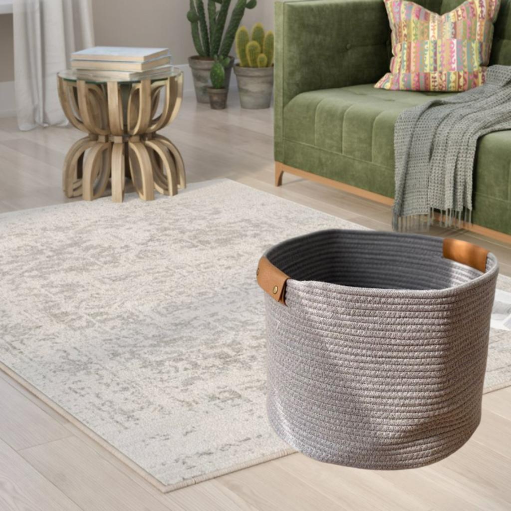 Rope Storage Basket, Nursery S - đánh giá và giá Baby Nursery Handles