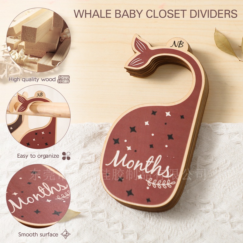 Wooden Baby Clothes Dividers W - đánh giá và giá Baby Nursery Closet