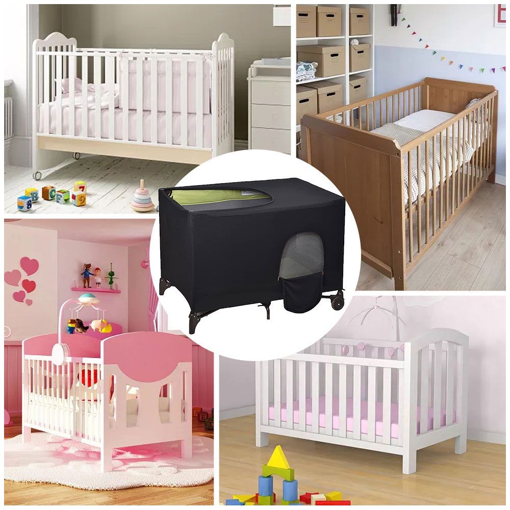 Blackout Crib Canopy Cover Str - đánh giá và giá Baby Nursery Blackout Curtains