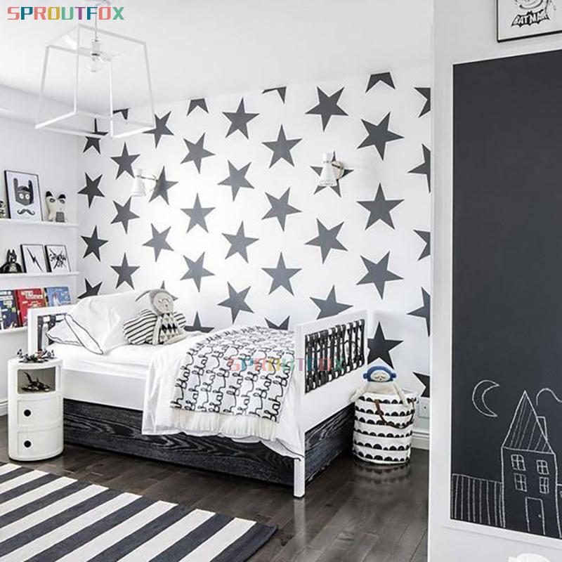 DIY Big Stars Vinyl Sticker Be - đánh giá và giá Baby Nursery Mural Wallpaper