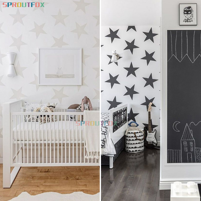 DIY Big Stars Vinyl Sticker Be - đánh giá và giá Baby Nursery Mural Wallpaper