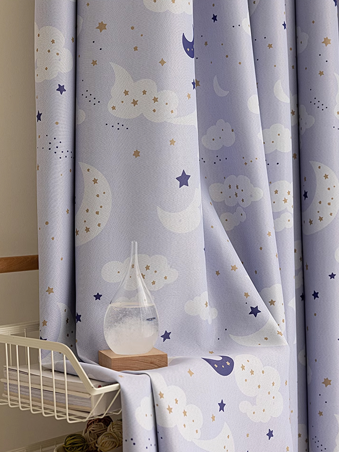 Stylish Cartoon-Print Blackout - đánh giá và giá Baby Nursery Blackout Curtains