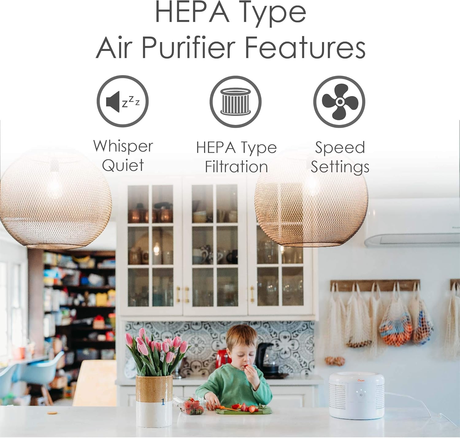 HEPA Air Purifier for Home, Qu - đánh giá và giá Baby Nursery Air Purifier