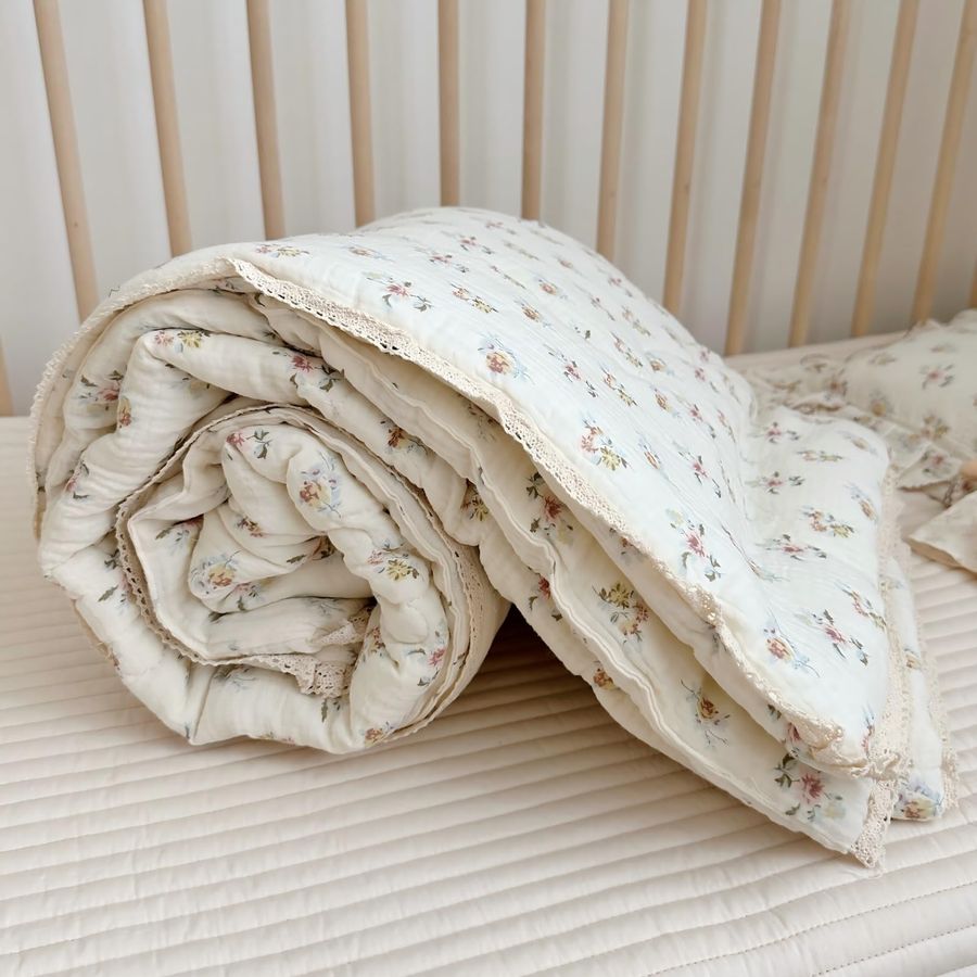 Muslin Nursery Blanket for Tod - đánh giá và giá Baby Boy Nursery Quilt