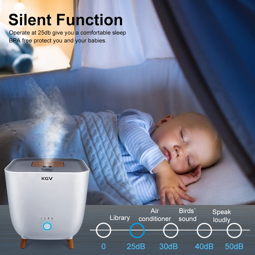 Smart Aromatherapy Humidifier, - đánh giá và giá Humidifier Nursery Quiet