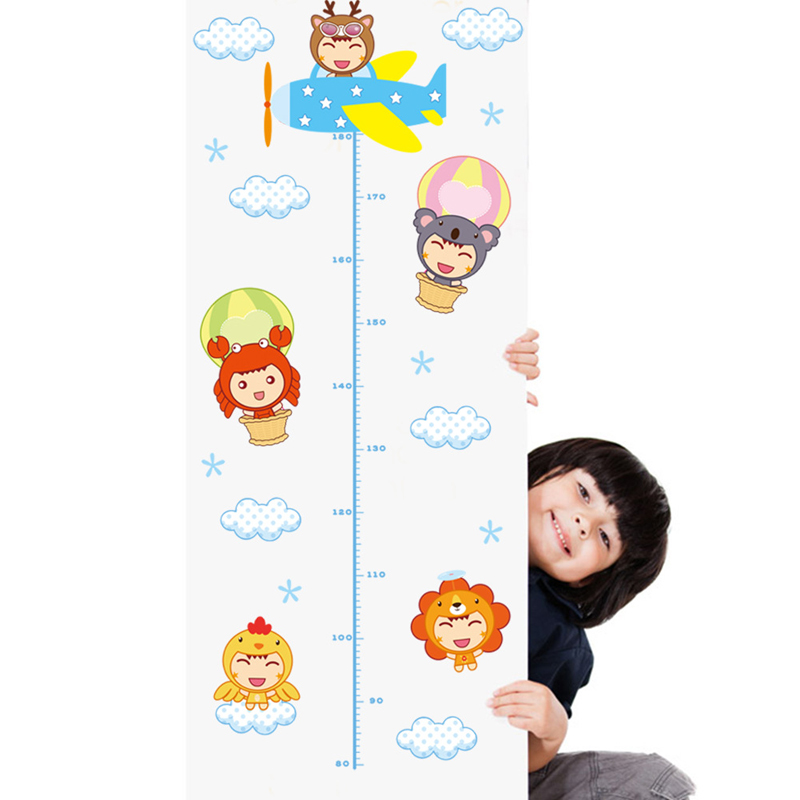 Cartoon Children Height Wall S - đánh giá và giá Baby Nursery Mural Wallpaper
