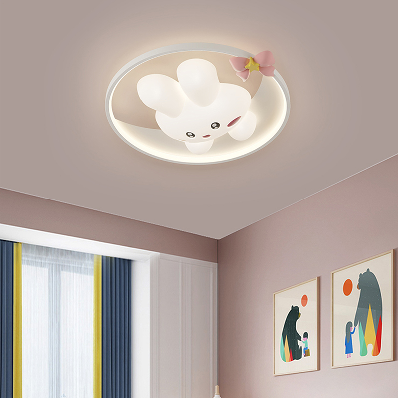 New 3D Rabbit Ceiling Lamp Car - đánh giá và giá Baby Nursery Ceiling Light