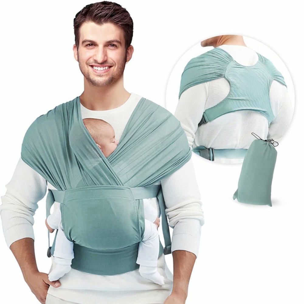 Portable Ergonomic Newborn Bab - đánh giá và giá Baby Wrap Stretchy