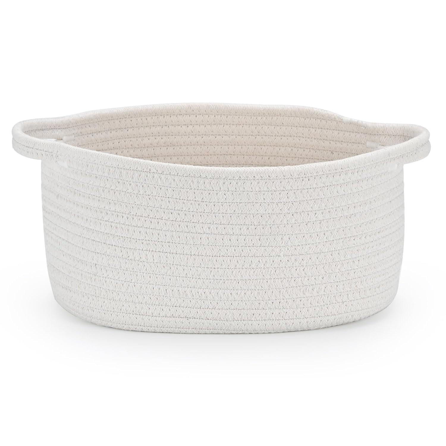 Medium Woven Cotton Rope Baske - đánh giá và giá Baby Nursery Handles