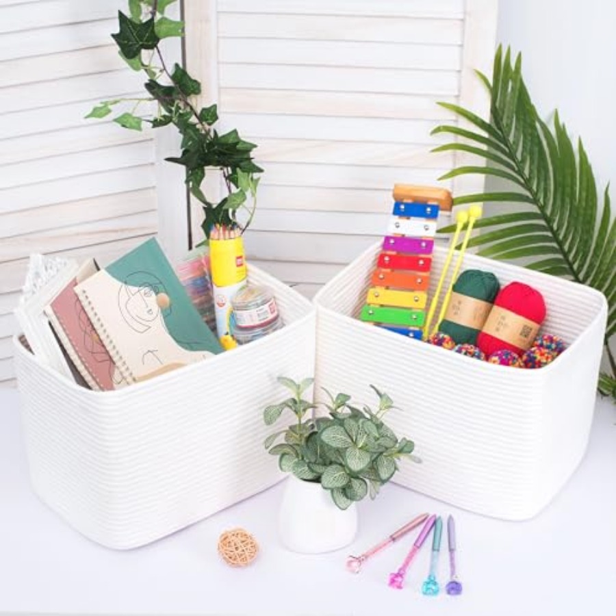 3-Pack Storage Baskets for She - đánh giá và giá Baby Nursery Closet