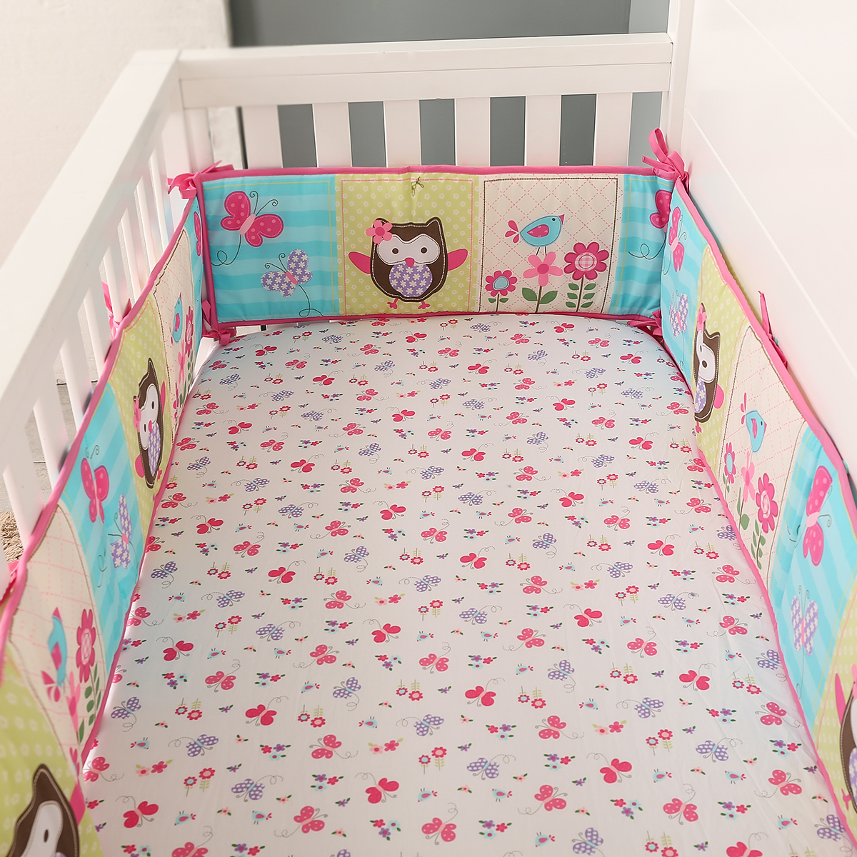 7Pcs Boy Baby Crib Bedding Set - đánh giá và giá Baby Boy Nursery Quilt