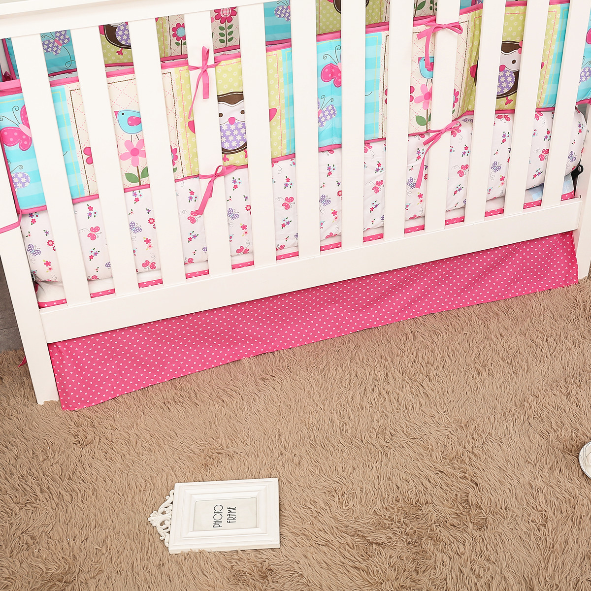 7Pcs Boy Baby Crib Bedding Set - đánh giá và giá Baby Boy Nursery Quilt