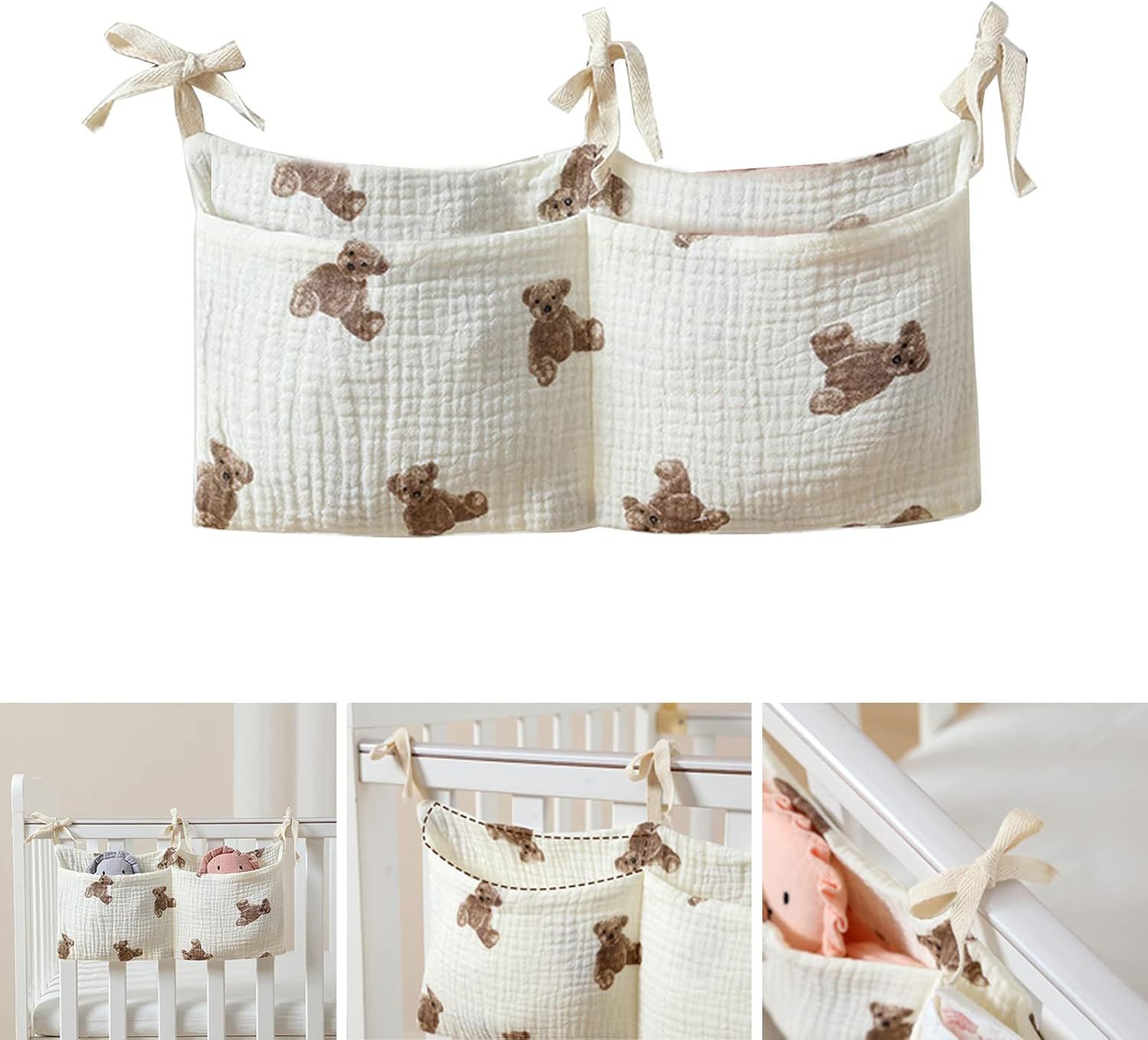 Baby Crib Organizer Cot Caddy  - đánh giá và giá Baby Nursery Games