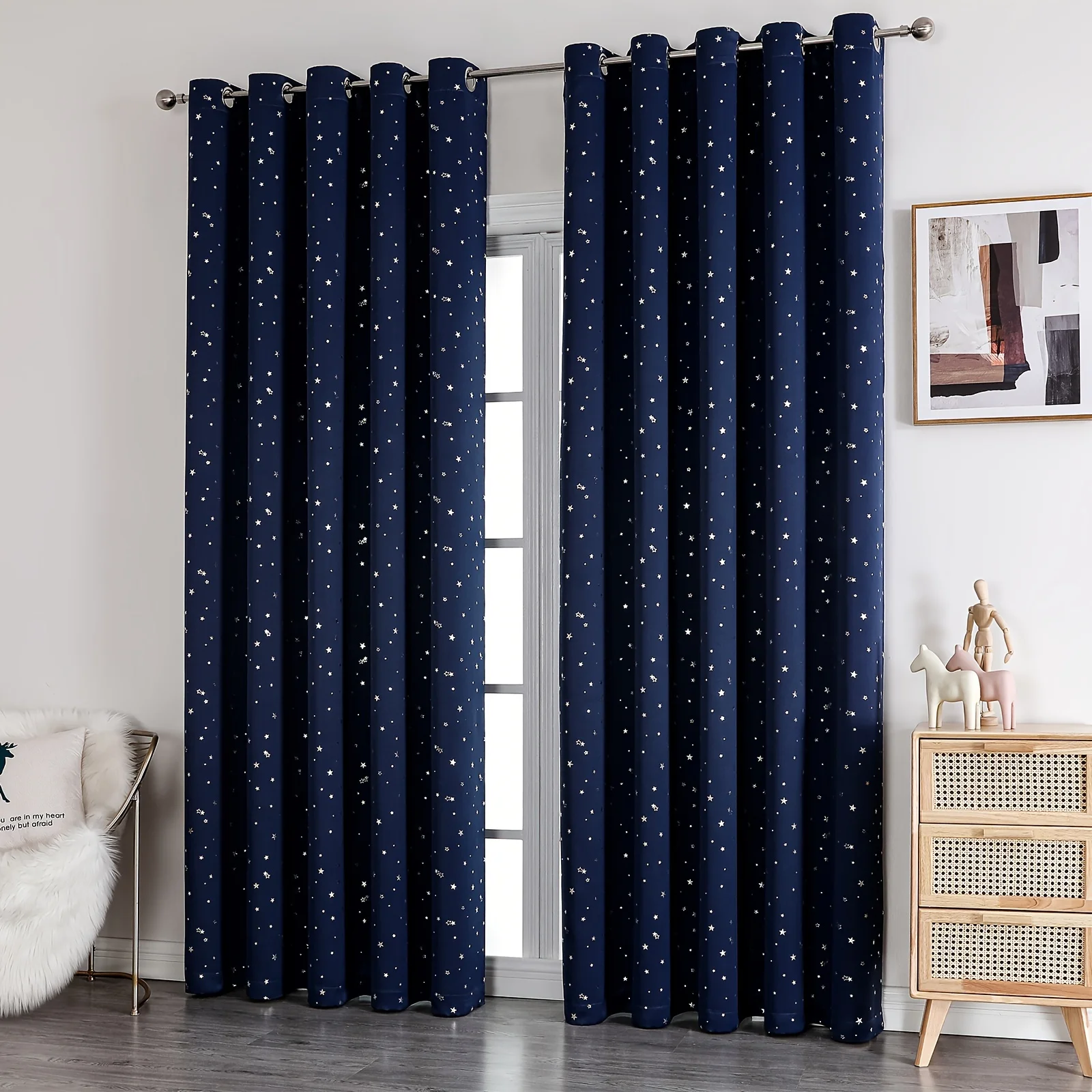 Kids Curtains Blackout With St - đánh giá và giá Baby Nursery Blackout Curtains