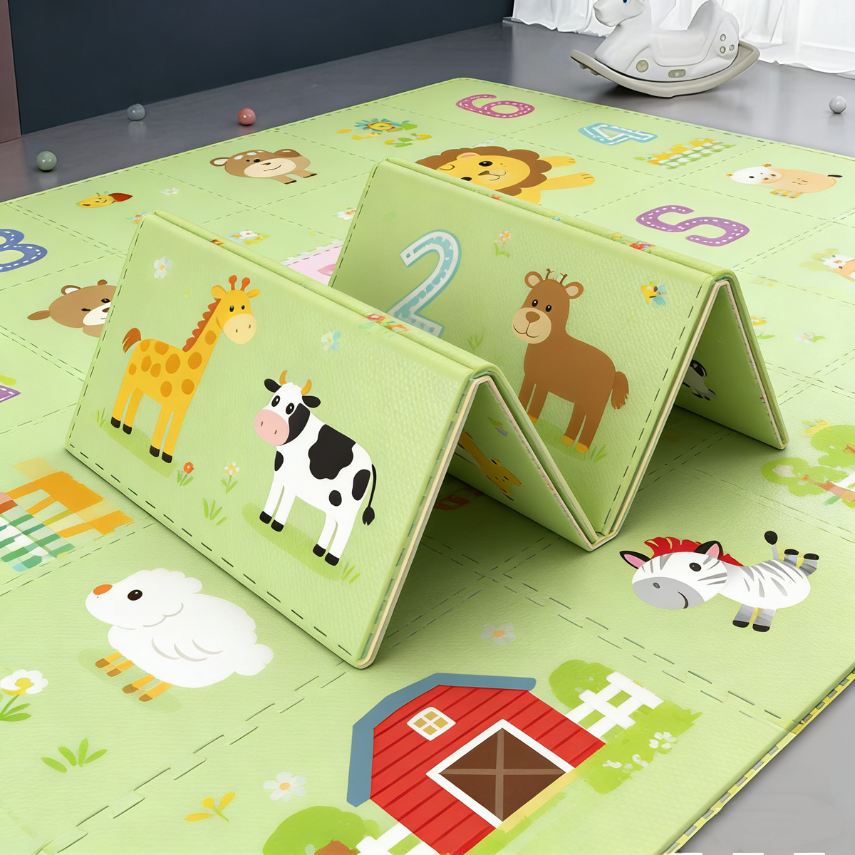 Foldable Baby Play Mat Educati - đánh giá và giá Baby Nursery Games