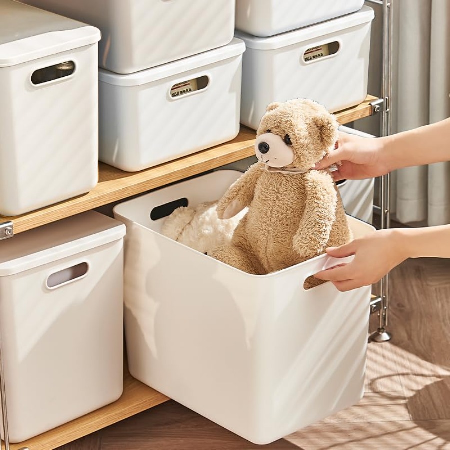 4 pack large plastic storage b - đánh giá và giá Baby Nursery Handles