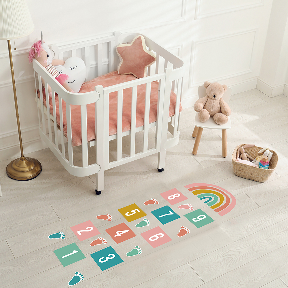 Kids room number jump game flo - đánh giá và giá Baby Nursery Games