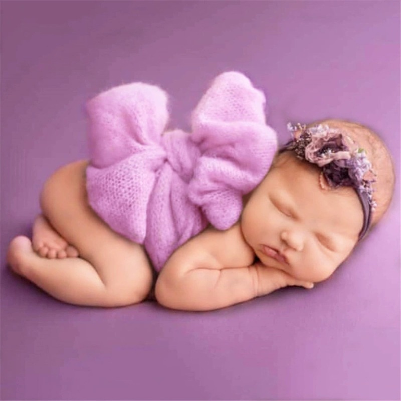 2pcs Butterfly Bowknot Pose Be - đánh giá và giá Baby Wrap Stretchy