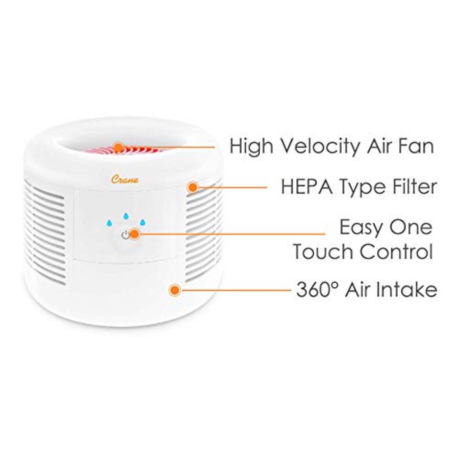 Home air purifier with HEPA fi - đánh giá và giá Baby Nursery Air Purifier