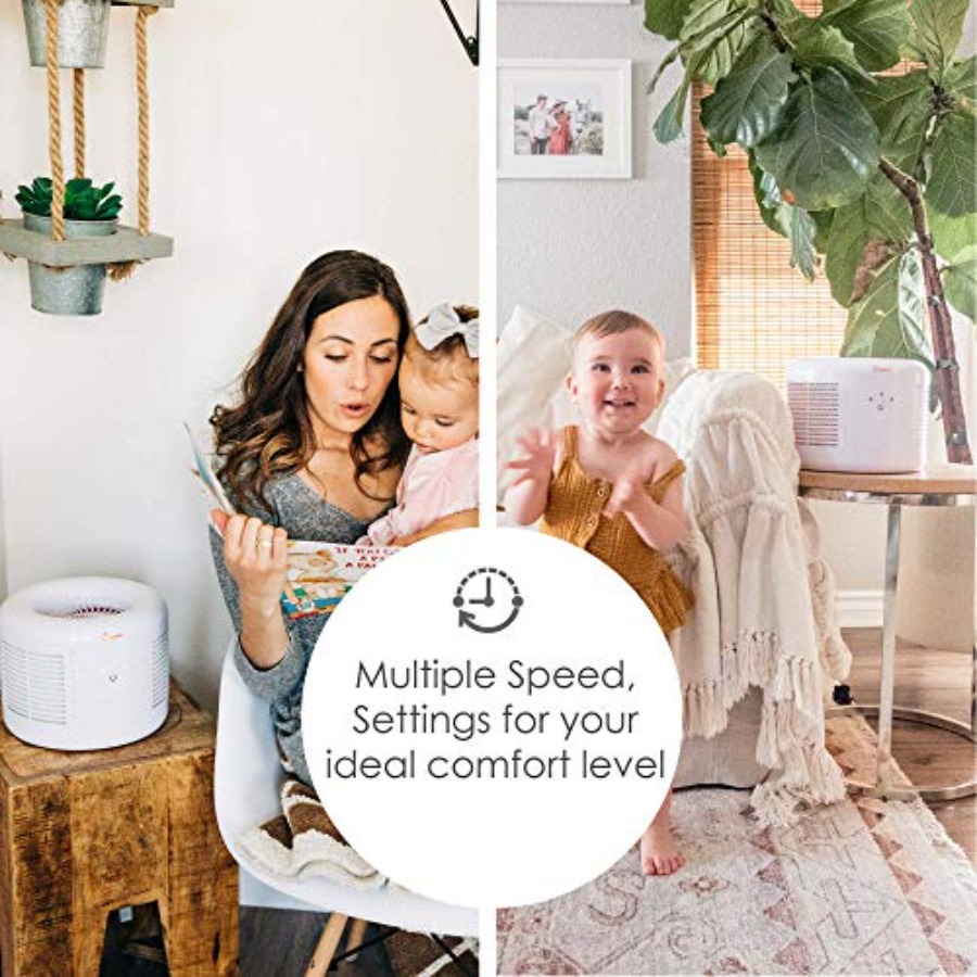 Home air purifier with HEPA fi - đánh giá và giá Baby Nursery Air Purifier