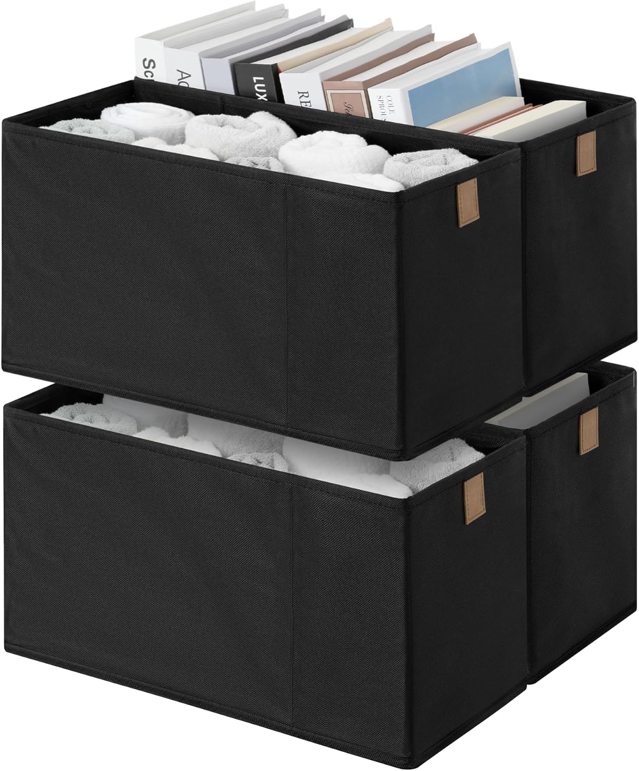 Narrow Storage Basket, 4-Pack  - đánh giá và giá Storage Basket Fabric