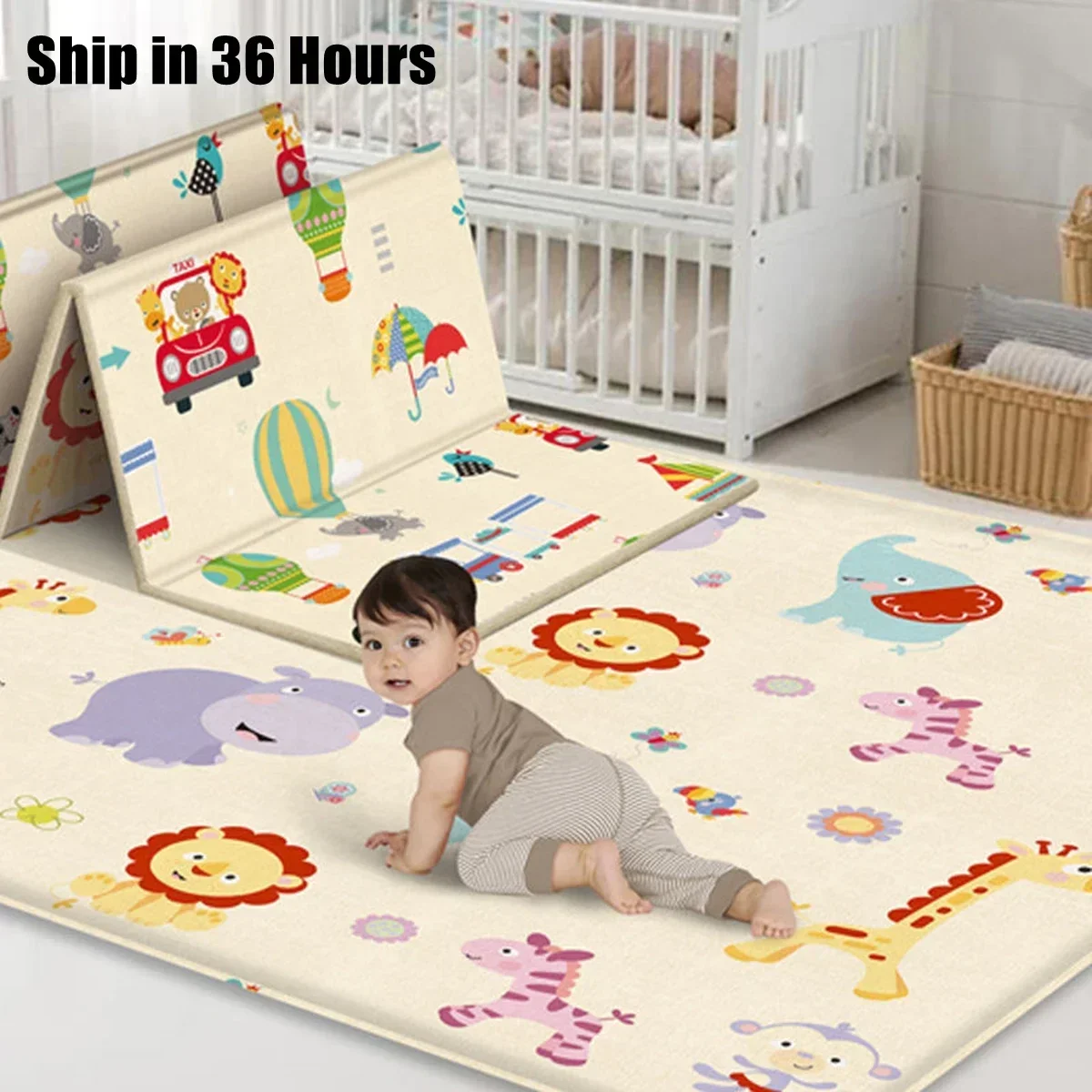 Baby Play Mats Foldable Xpe Pu - đánh giá và giá Baby Nursery Games