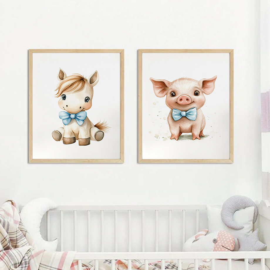 Cute Animal Nursery Printed Zo - đánh giá và giá Baby Zoo Nursery