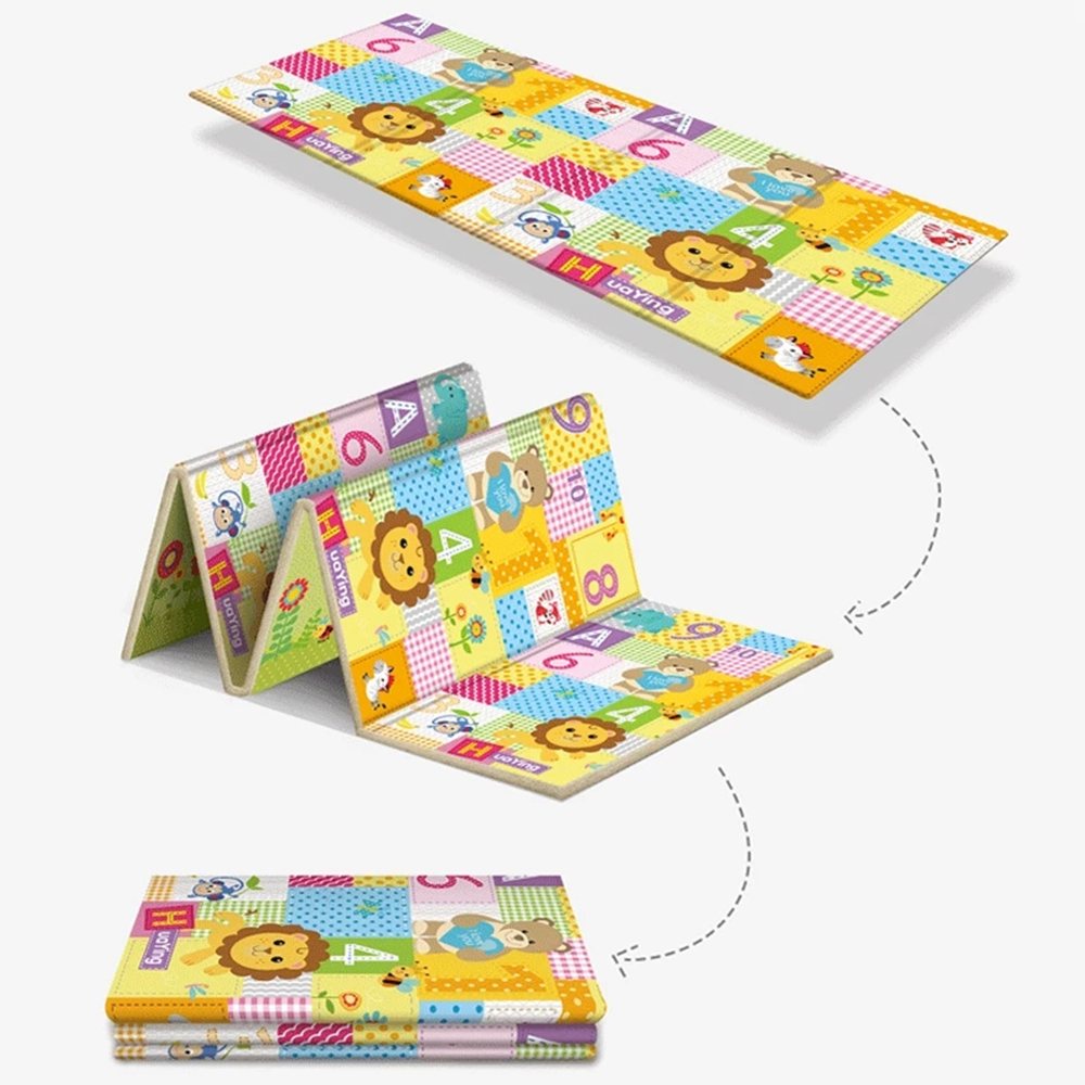 Foldable Non-Toxic Baby Play M - đánh giá và giá Baby Nursery Games